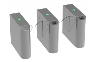 3臺2通道圓弧翼閘