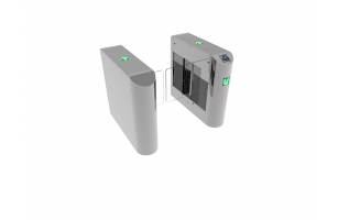 2臺1通道中空擺閘